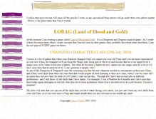 Tablet Screenshot of jamesclifton.com